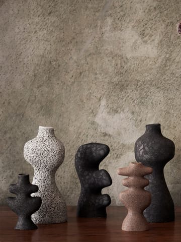 Yara candlestick small - Rustic Iron - Ferm Living
