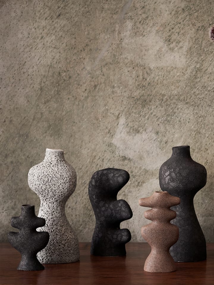 Yara candlestick small, Rustic Iron Ferm Living