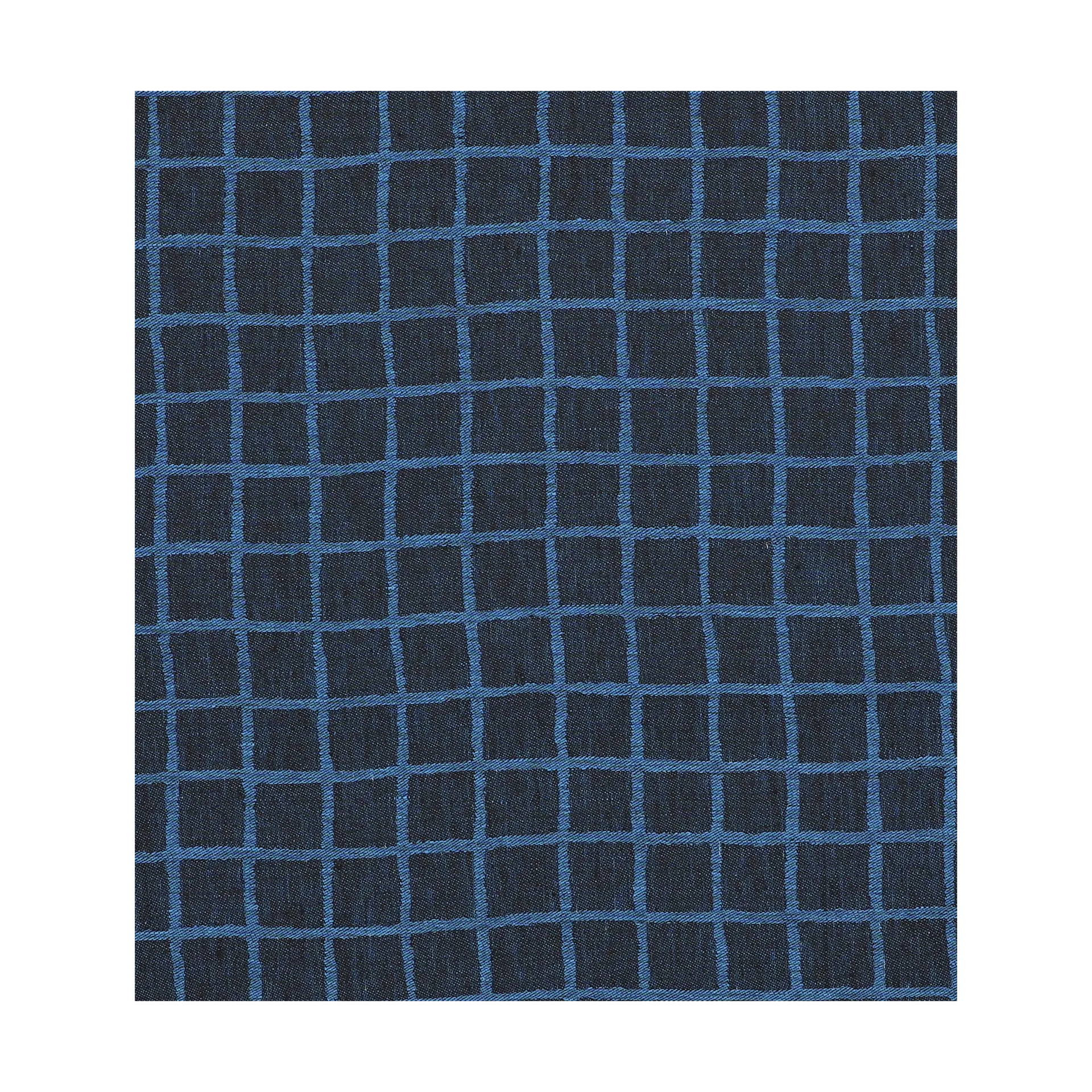 Checkered fabric, Blue-black Fine Little Day