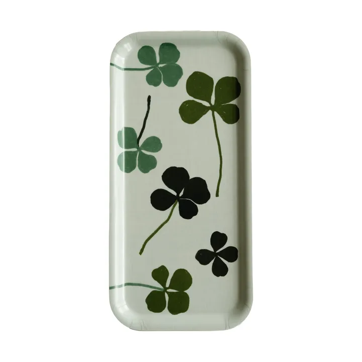 Clover tray - Green, 13x27 cm - Fine Little Day