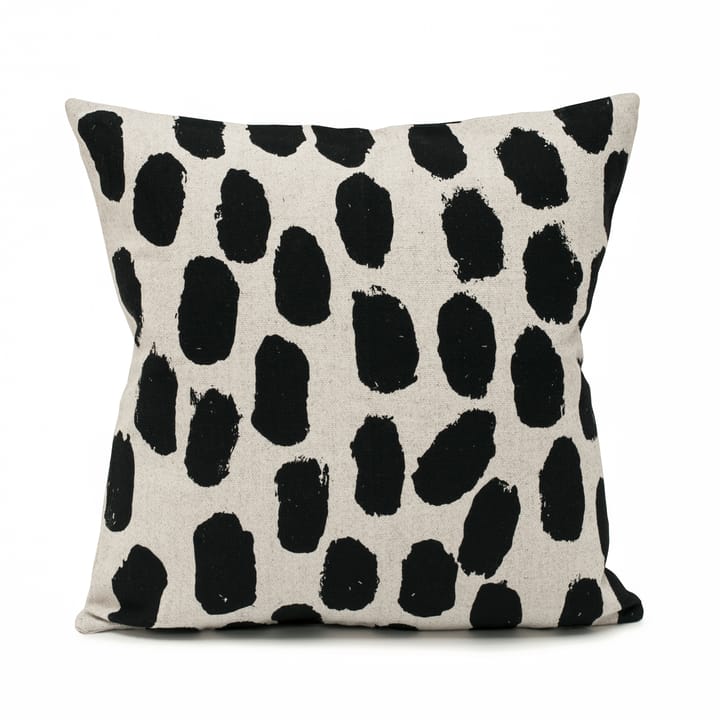 Dots cushion cover 48x48 cm, beige-black Fine Little Day