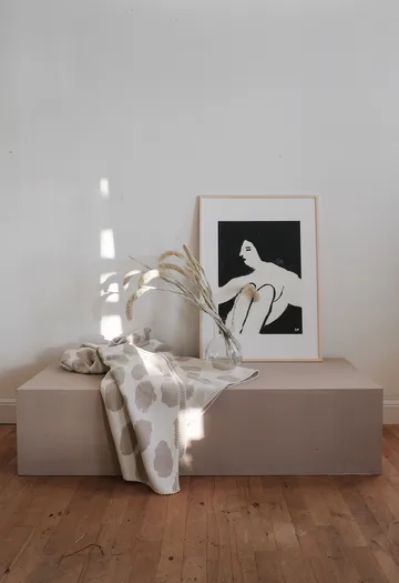 Dots throw 140x180 cm - Beige - Fine Little Day