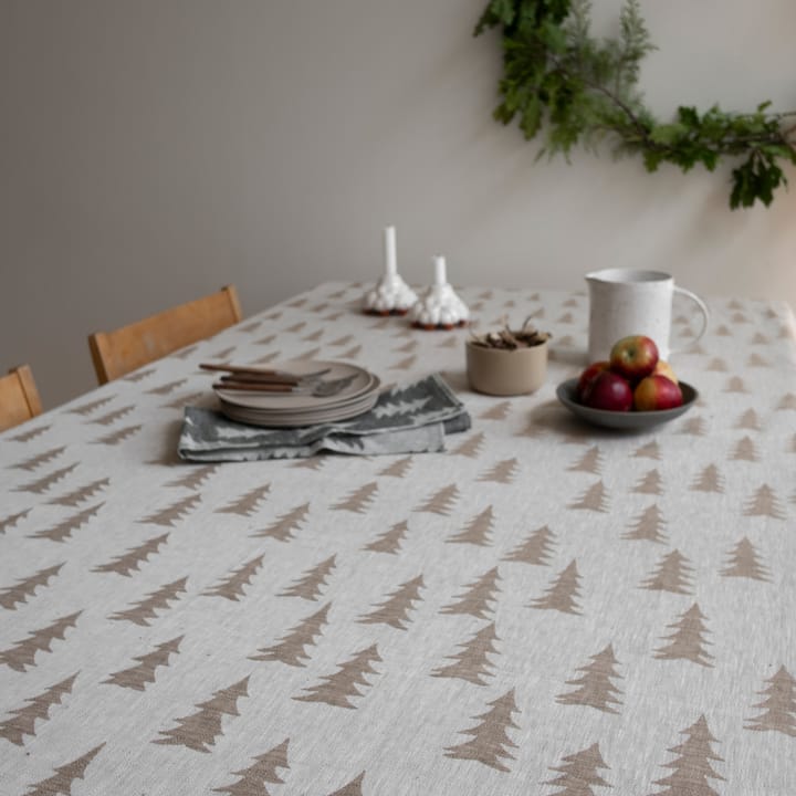 Gran jacquard-woven table cloth 147x250 cm, sand Fine Little Day