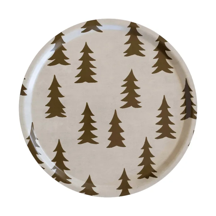 Gran tray - Brown, Ø38 cm - Fine Little Day
