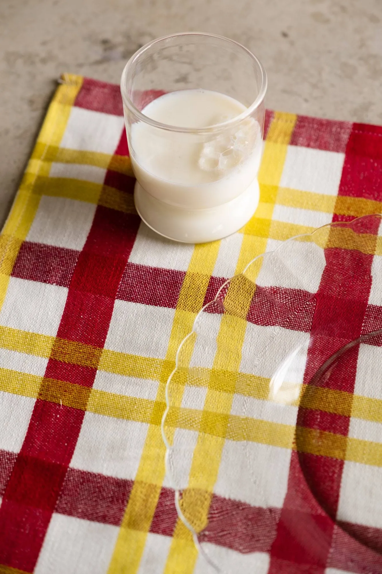 Grid placemat, Yellow, 37x47 cm Fine Little Day