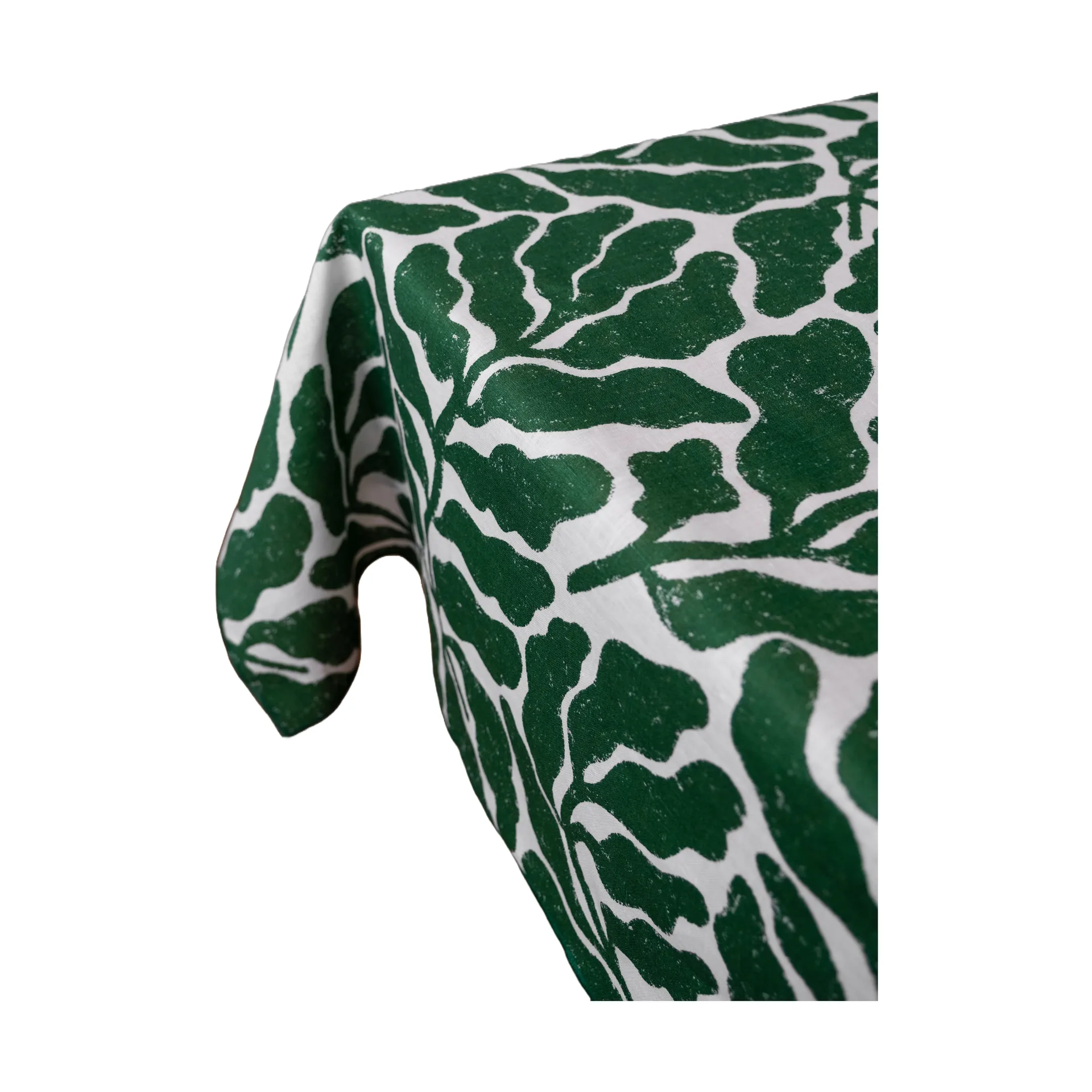 Leaves tablecloth, Green, 149x250 cm Fine Little Day
