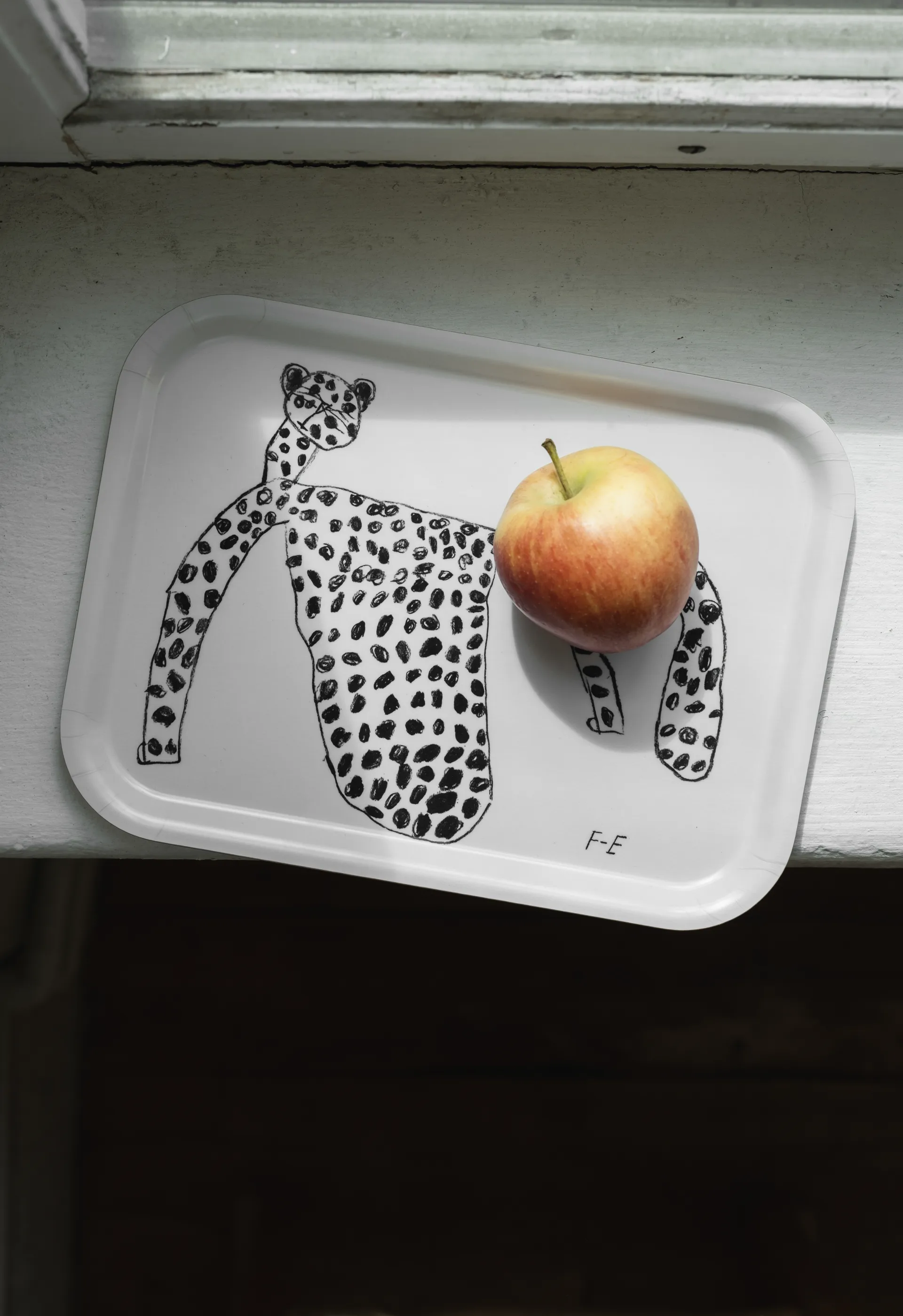 Leo tray 20x27 cm, White Fine Little Day