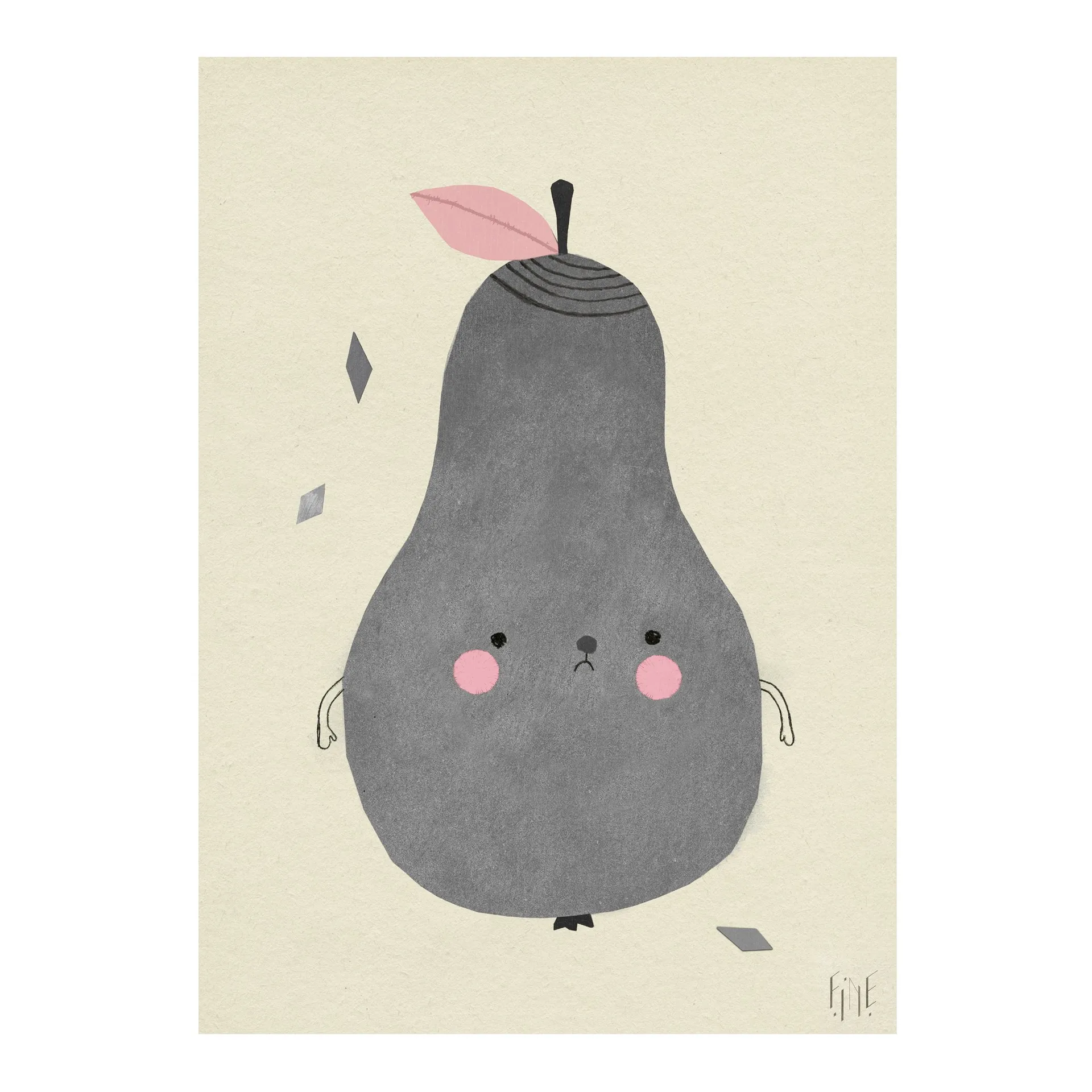 Pirum Parum poster, 50x70 cm Fine Little Day