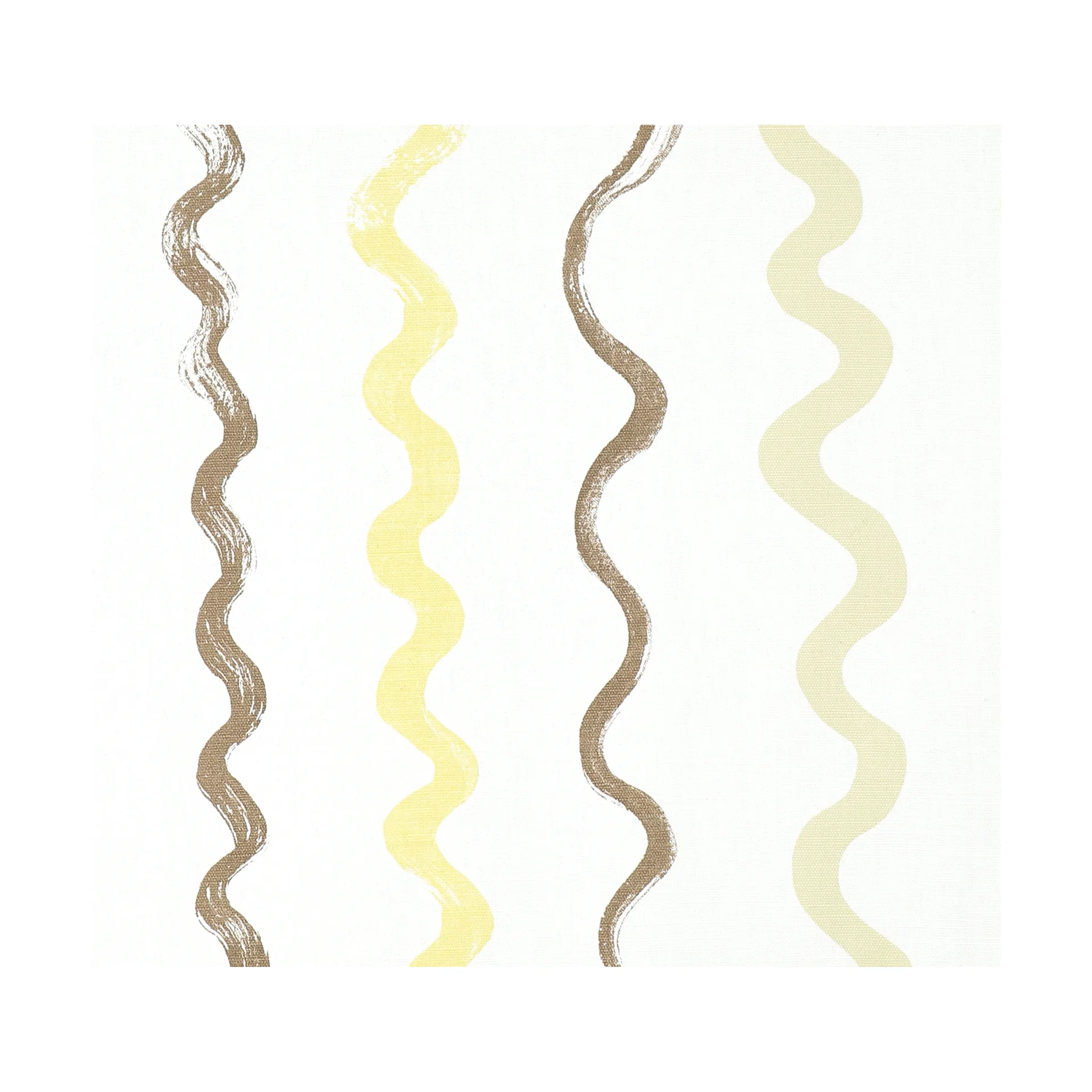 Randig oilcloth, White-yellow Fine Little Day