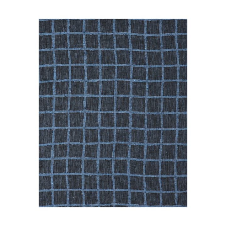 Rutig jacquard-woven table cloth 147x147 cm - Blue-black - Fine Little Day