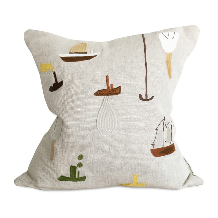 Sail With Me cushion cover 48x48 cm - grey - Fine Little Day