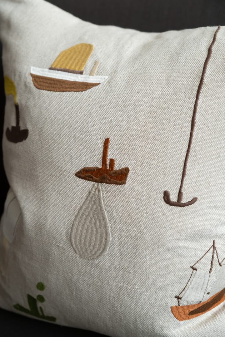 Sail With Me cushion cover 48x48 cm, grey Fine Little Day
