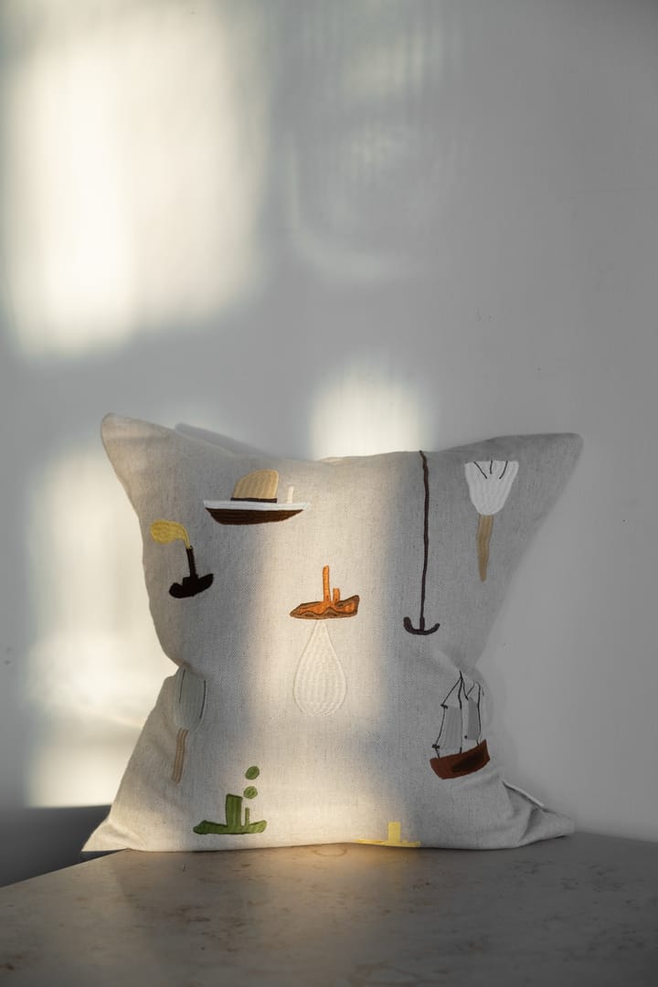 Sail With Me cushion cover 48x48 cm, grey Fine Little Day