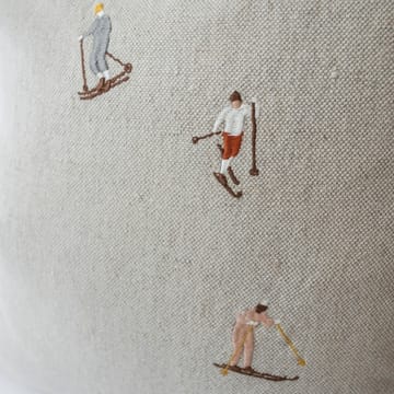 Skiers pillowcase 48x48 cm - Nature - Fine Little Day
