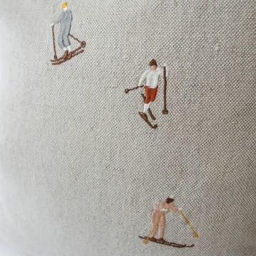 Skiers pillowcase 48x48 cm - Nature - Fine Little Day