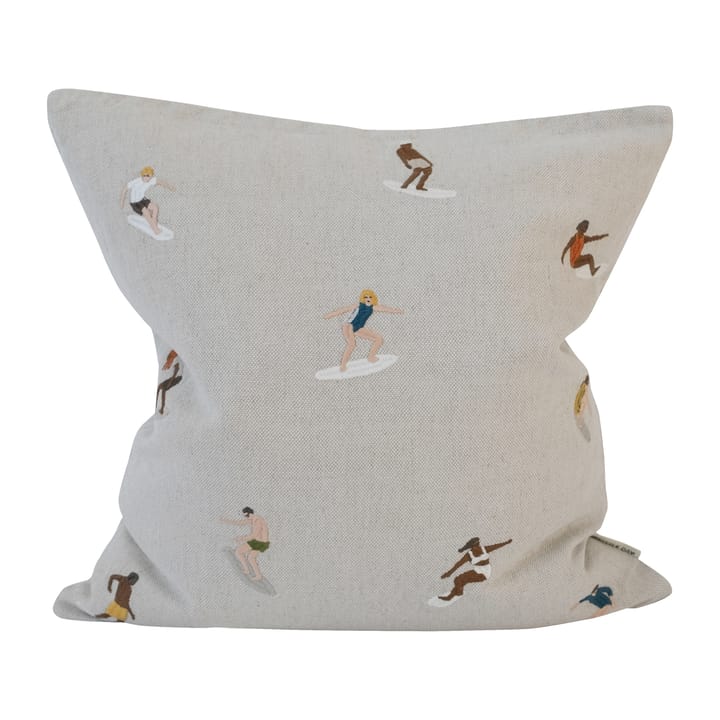 Surfers pillowcase 48x48 cm, Natural Fine Little Day