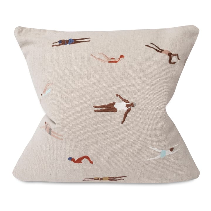 Swimmers cushion cover 48x48 cm, beige Fine Little Day