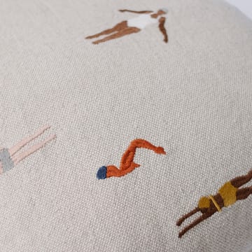 Swimmers cushion cover 48x48 cm - beige - Fine Little Day