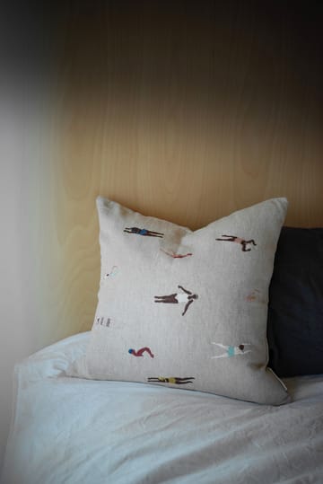 Swimmers cushion cover 48x48 cm - beige - Fine Little Day