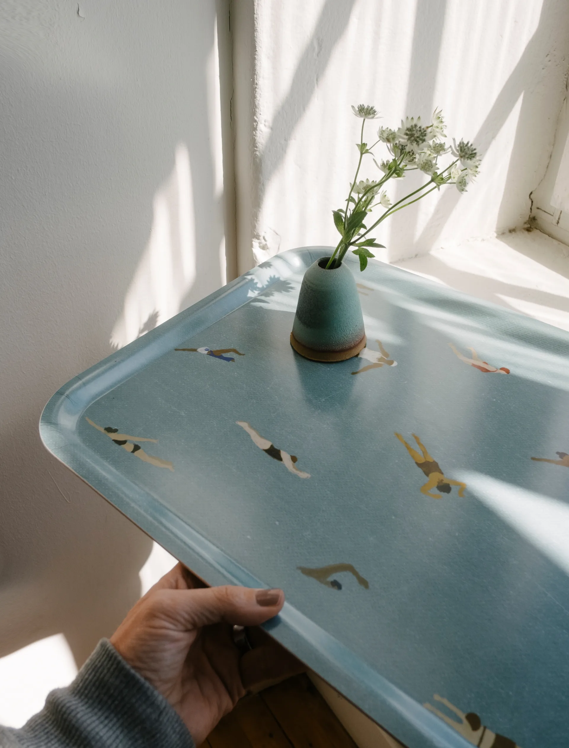 Swimmers tray 33x43 cm, Beige Fine Little Day