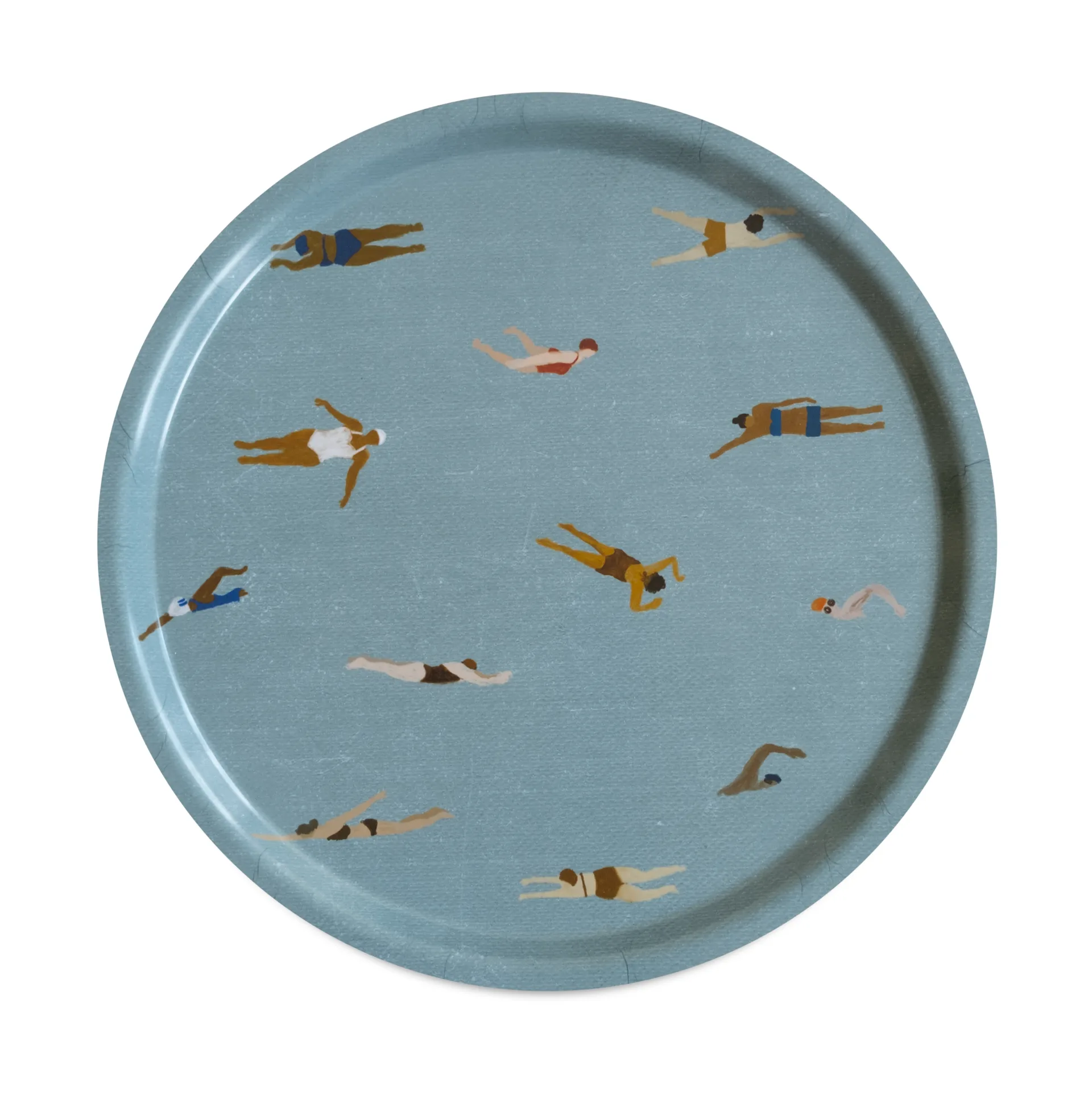Swimmers tray Ø38 cm, Beige Fine Little Day
