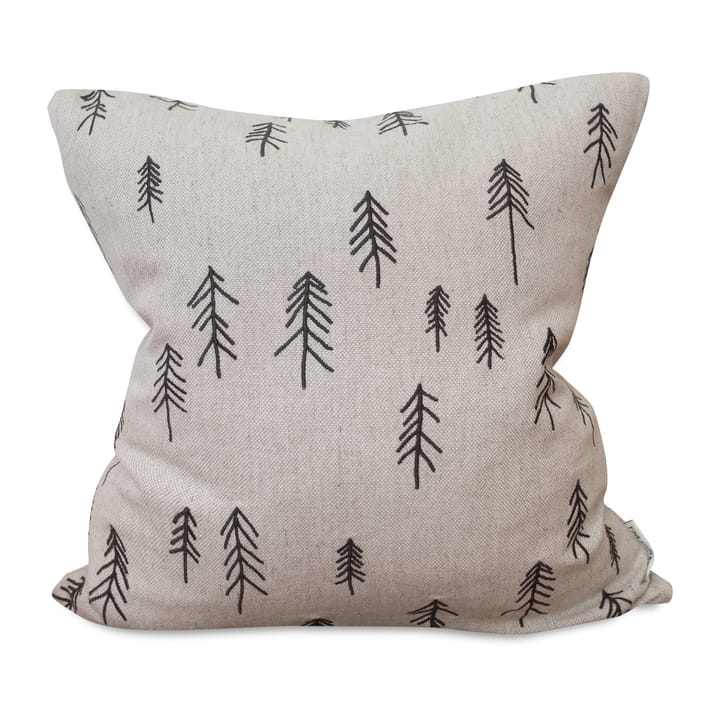 Tall pillowcase 48x48 cm, Brown-nature Fine Little Day