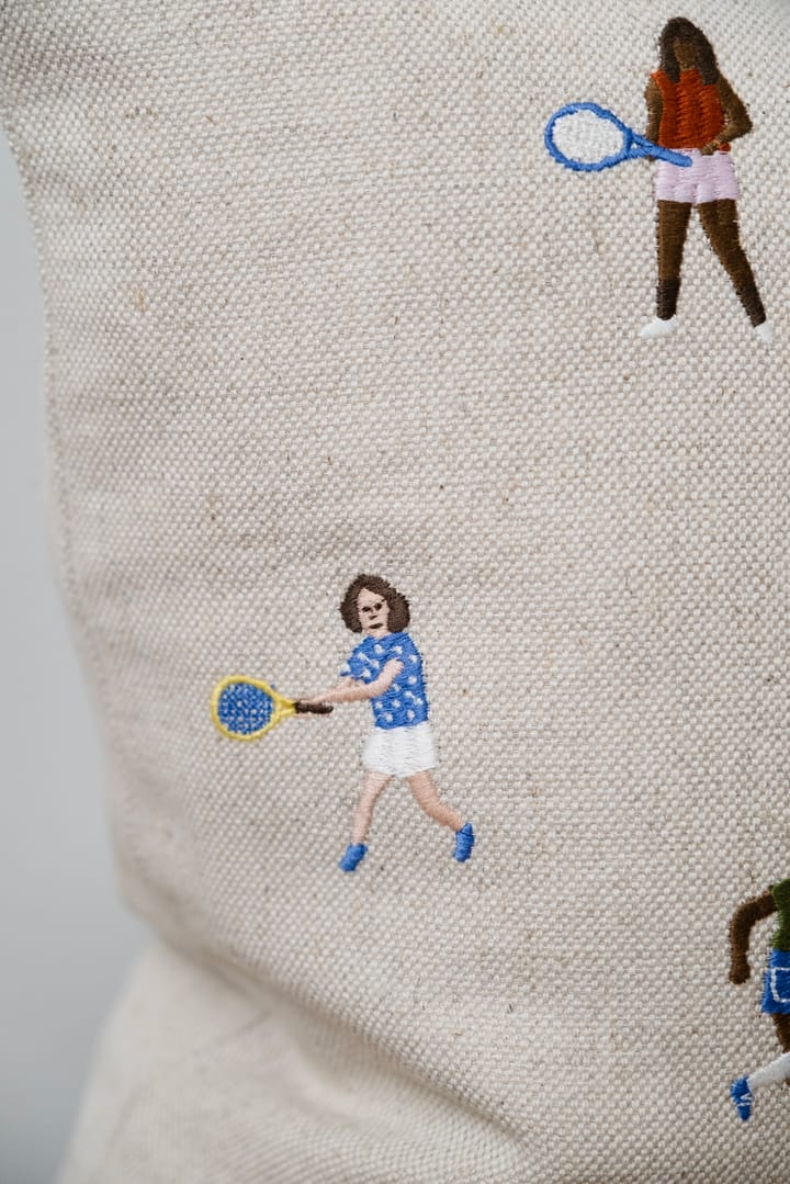 Tennis pillowcase 48x48cm, Natural Fine Little Day