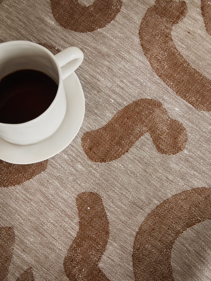 Udon tablecloth 147x250 cm, Brown Fine Little Day