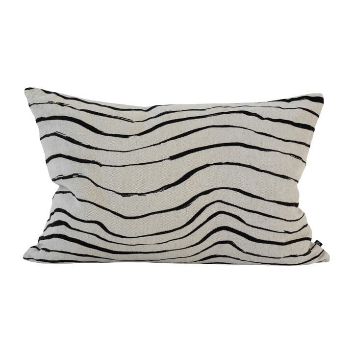 Våg pillowcase 38x58 cm - Black - Fine Little Day