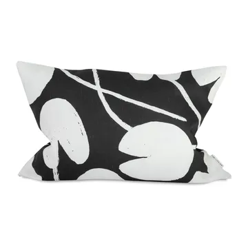 Water lilies pillowcase 48x68 cm - Midnight blue-white - Fine Little Day