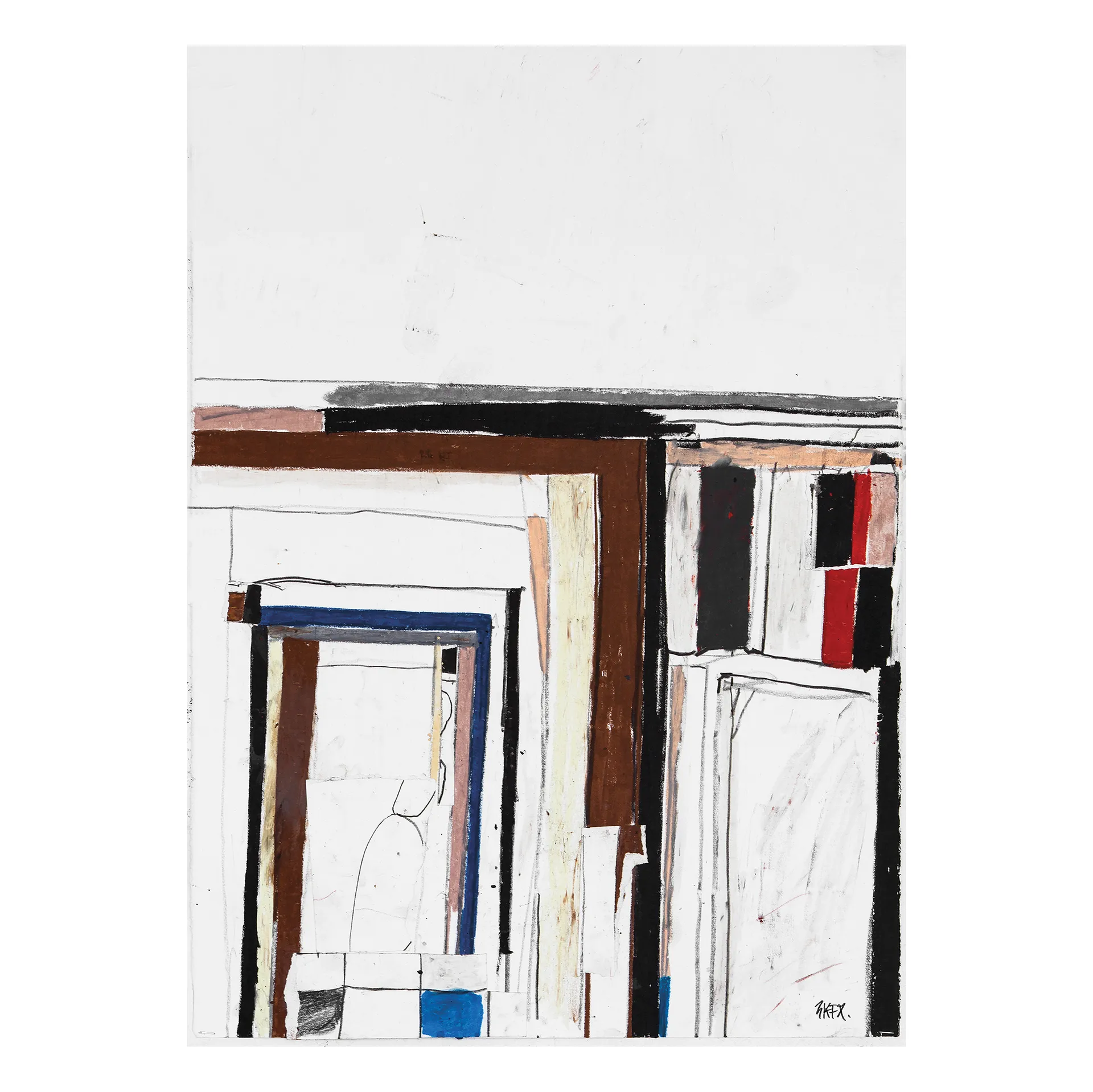 We only got out at night poster 50x70 cm, multi Fine Little Day