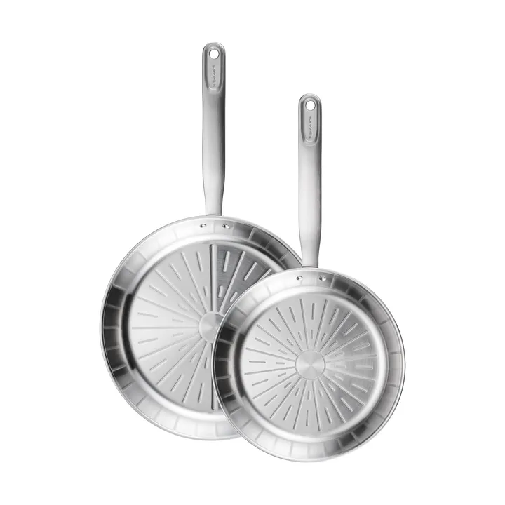 All Steel Pure frying pan set - 2 pieces - Fiskars