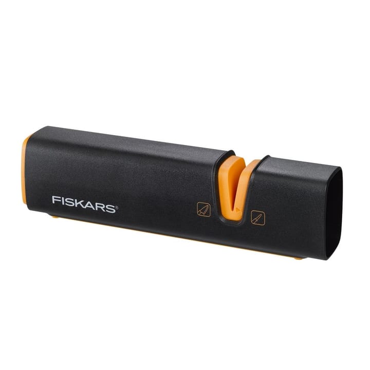 Edge Roll-Sharp knife sharpener, black Fiskars