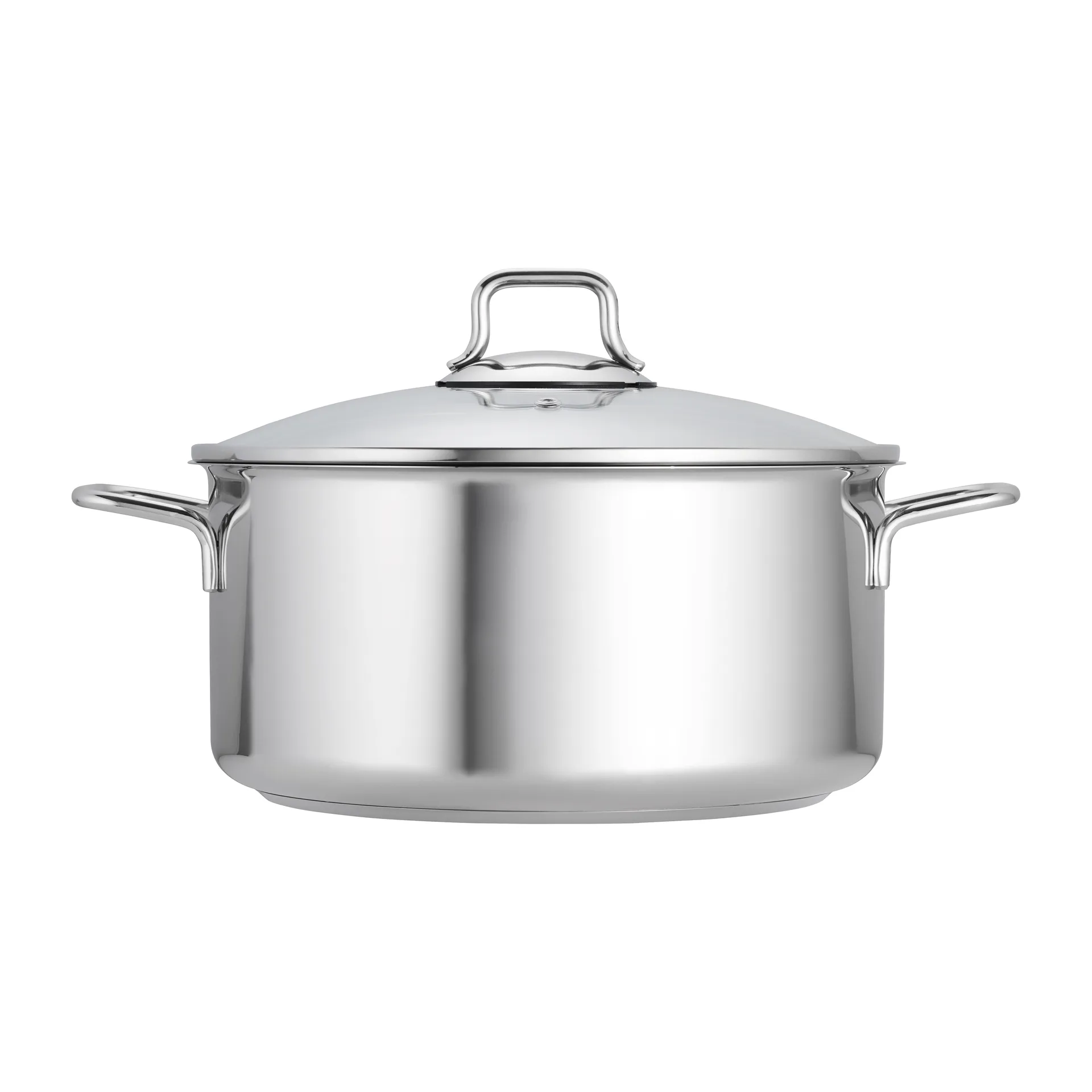 Fiskars pot & saucepan set with glass lid 3 pieces, Stainless steel Fiskars