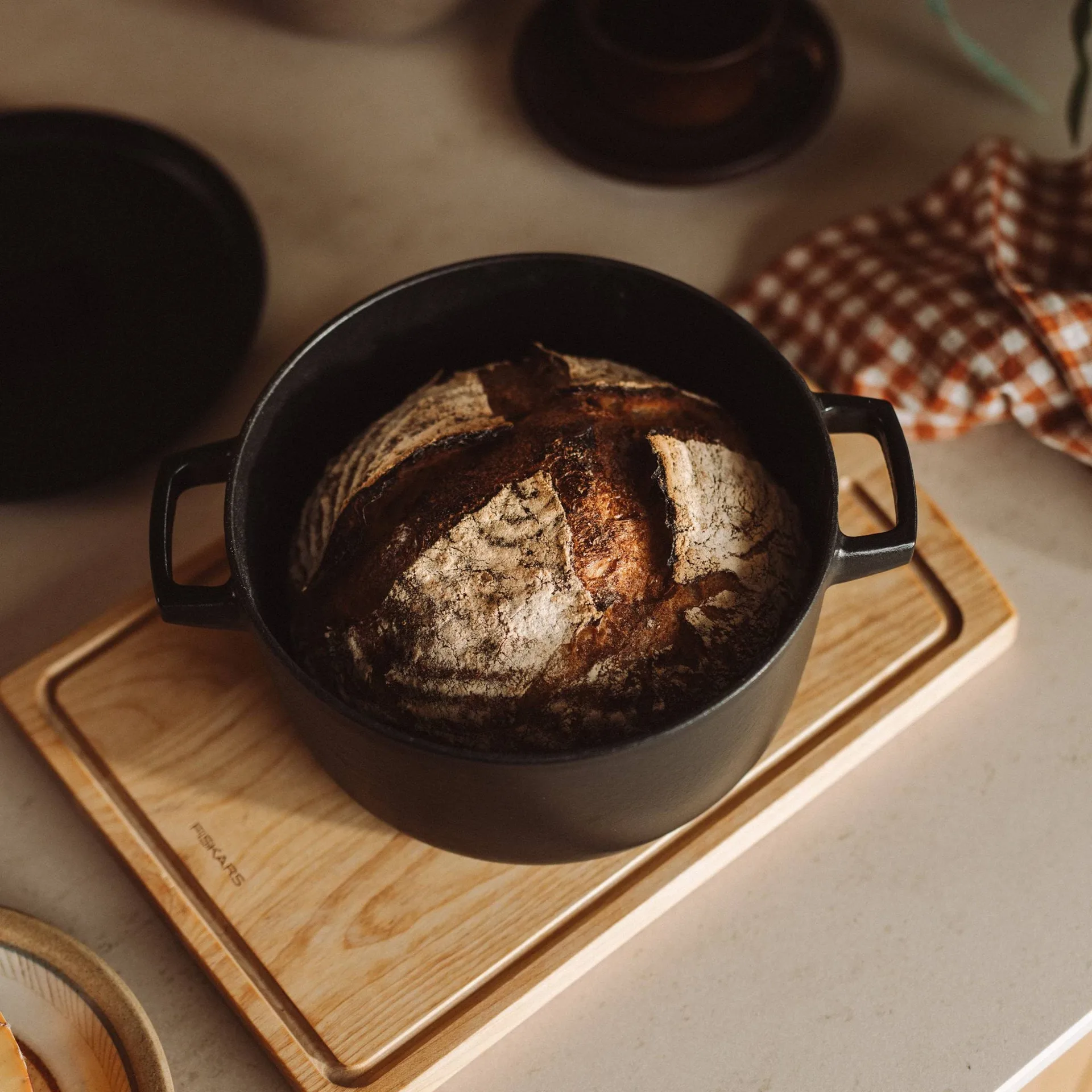 Folken saucepan, With lid, 4 l Fiskars