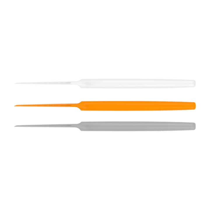 Functional Form butter knife 3-pack, grey-orange-white Fiskars