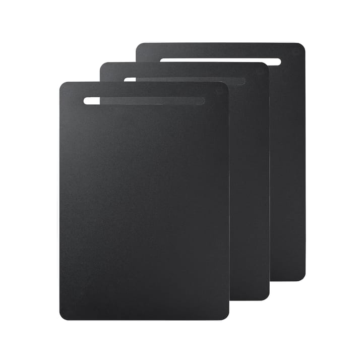 Functional Form cutting board 3-pack, black Fiskars