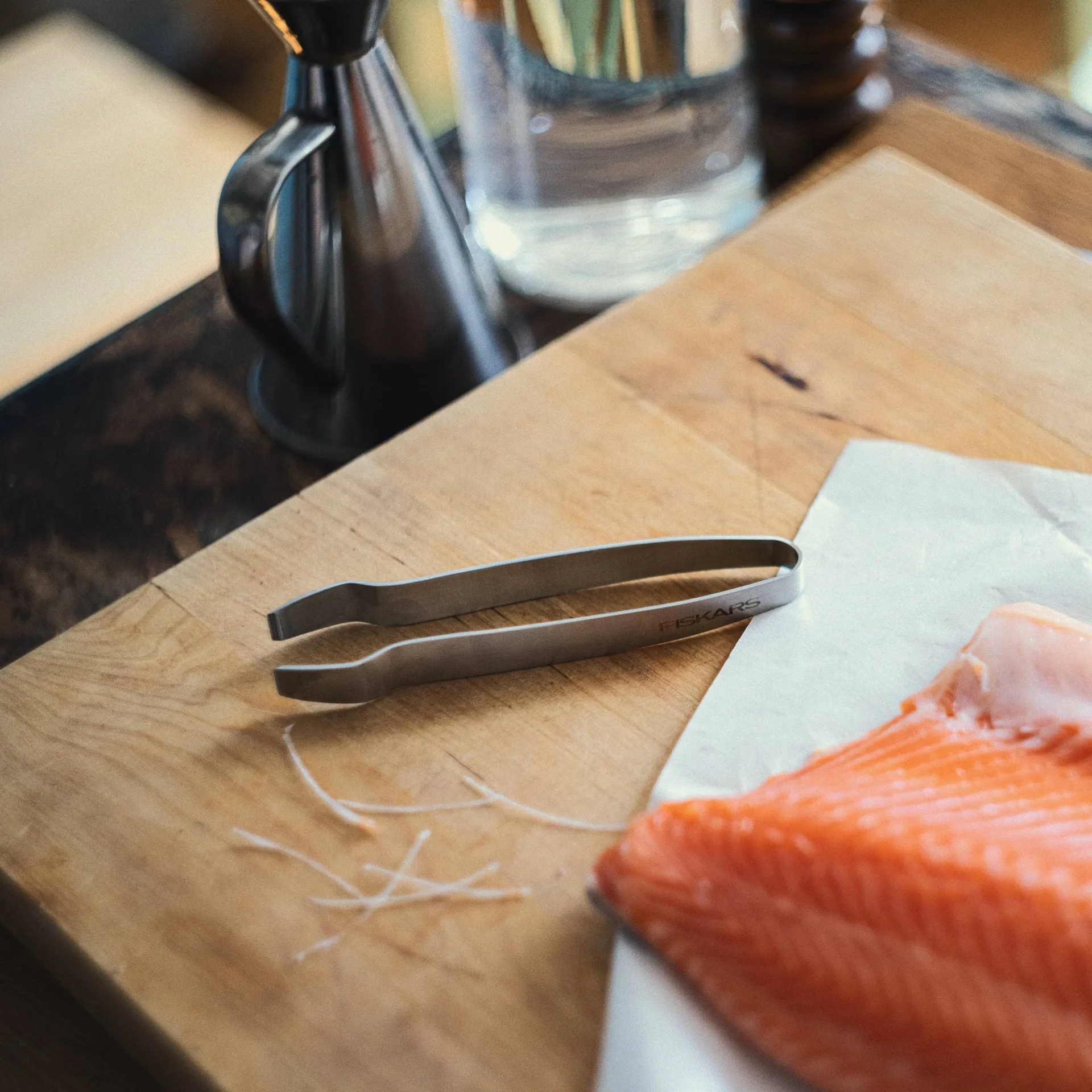 Functional Form fish tweezers, Stainless steel, 20 cm Fiskars