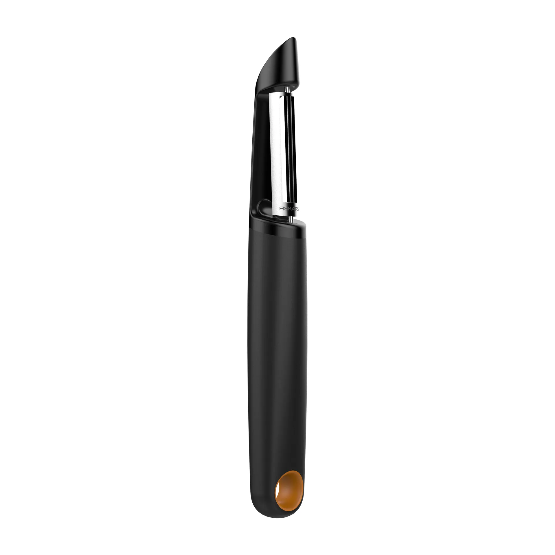 Functional Form potato peeler moveable single, Black Fiskars