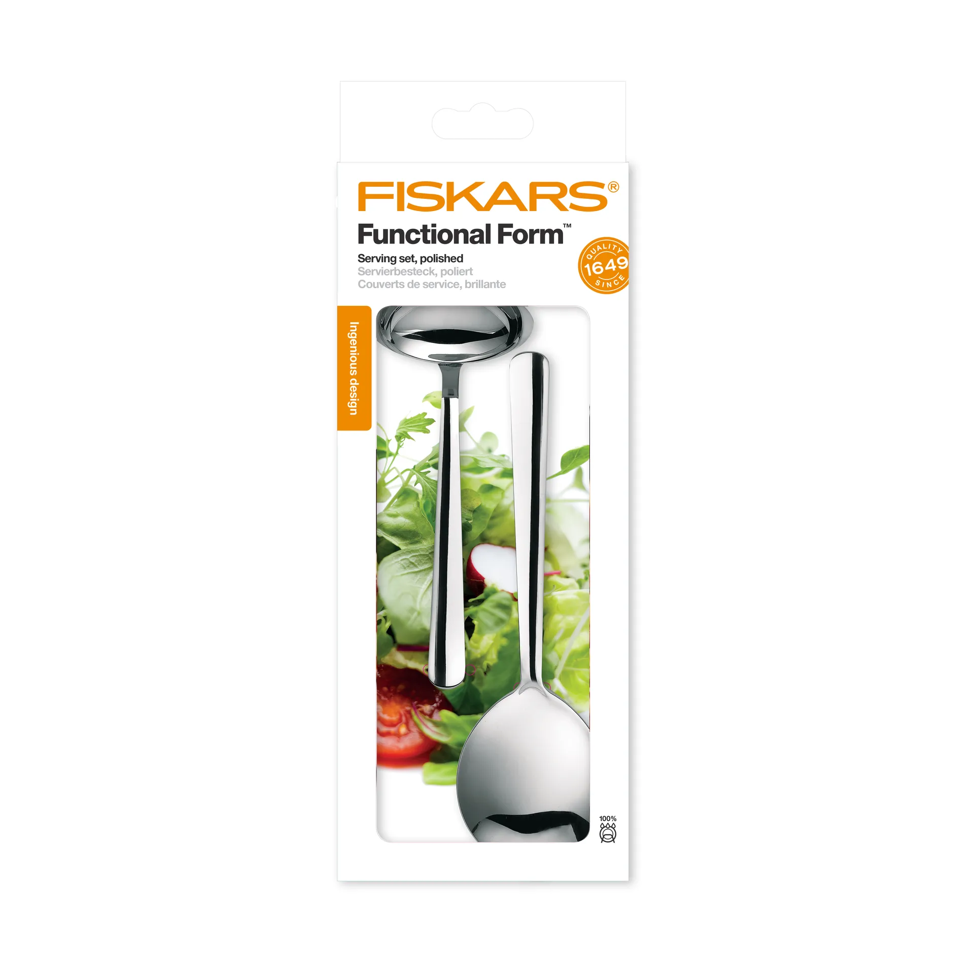 Functional Form serving cutlery 2 pieces., Blank Fiskars