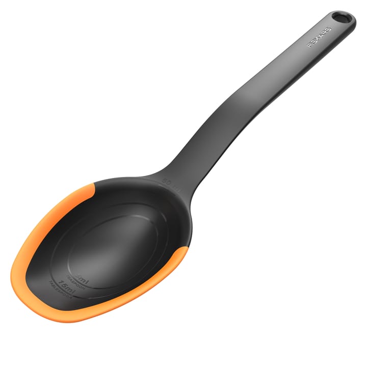 Functional Form silicone spoon 29 cm, black Fiskars