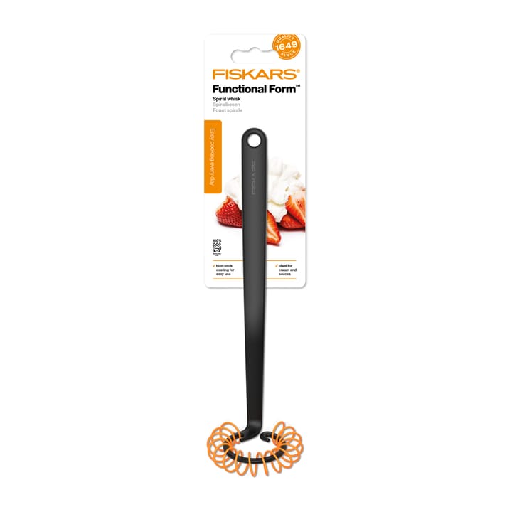 Functional Form spiral wisp, Black Fiskars