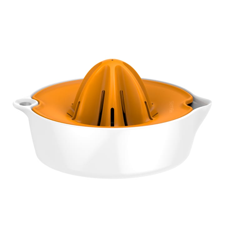 Functional Form squeezer, orange-white Fiskars