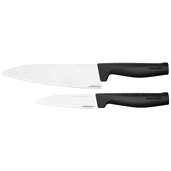 Hard Edge knife set chefs knife and vegetable knife, 2 pieces Fiskars