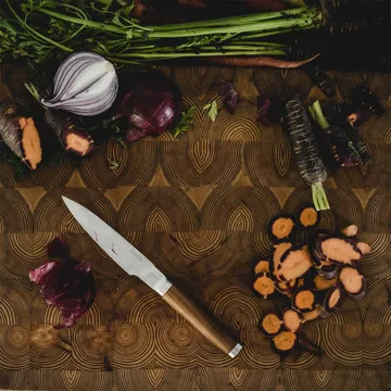 Norden chef's knife + vegetable knife set 2 pieces - Stainless steel-birch - Fiskars