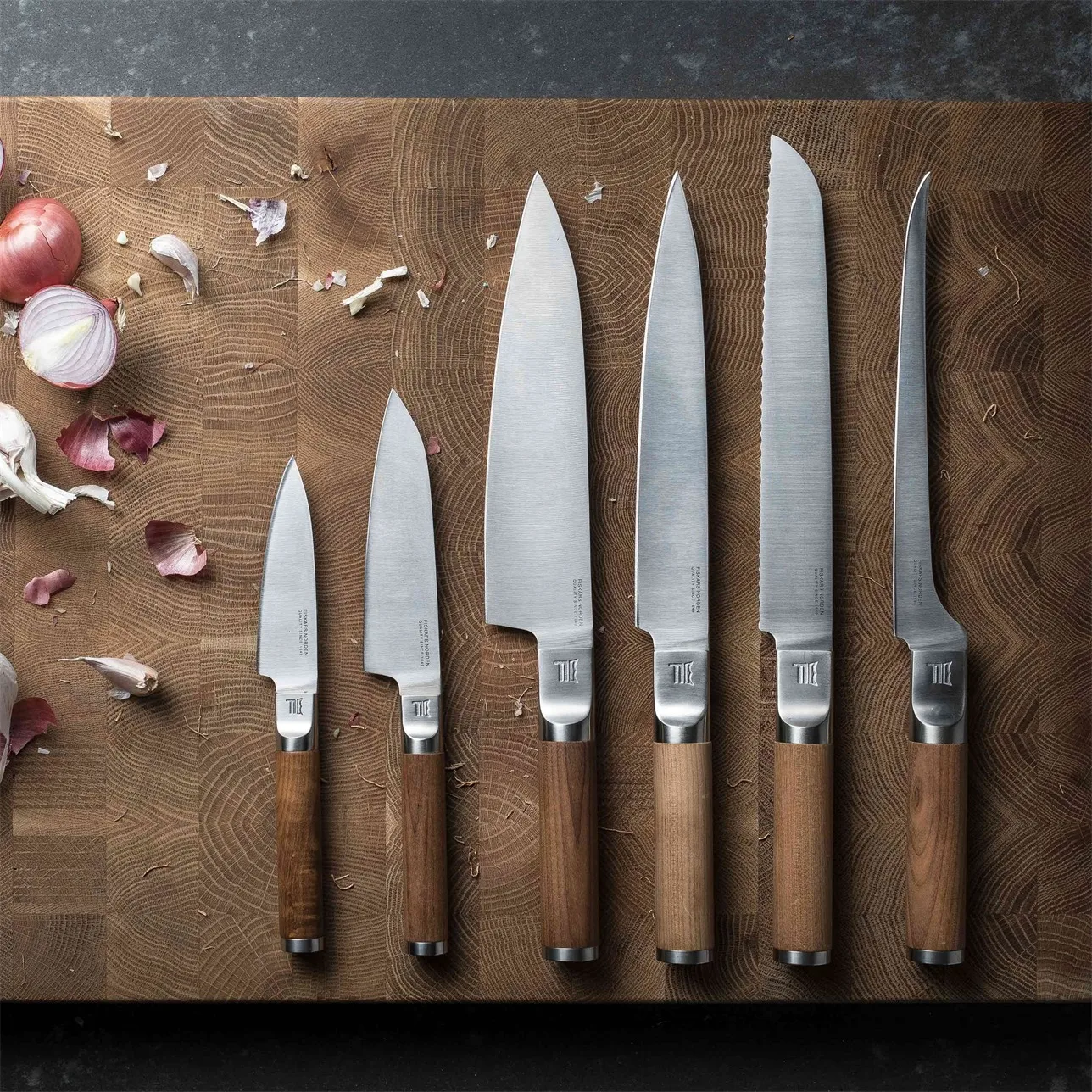 Norden chef's knife + vegetable knife set 2 pieces - Fiskars
