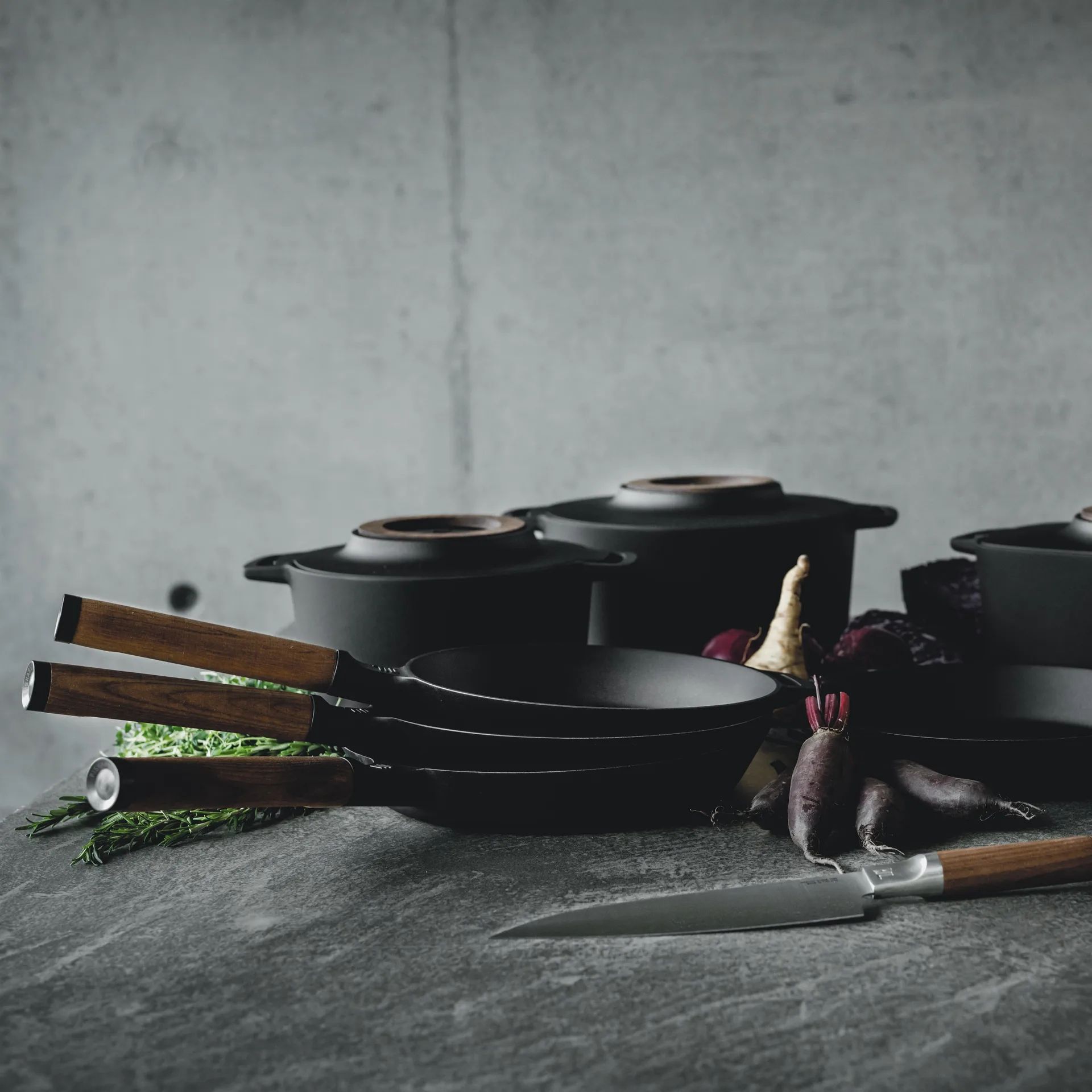 Norden frying pan cast iron, 26 cm Fiskars