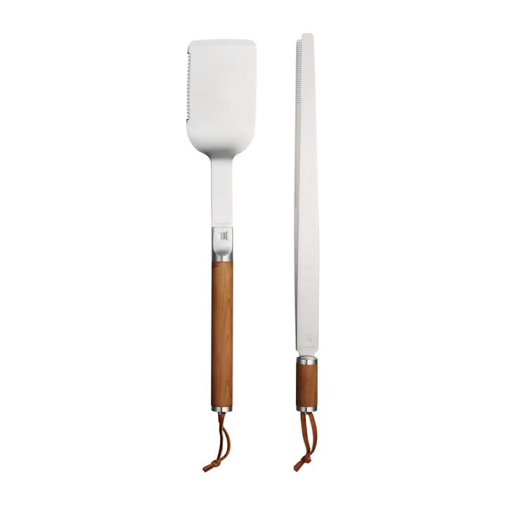 Norden grillverk fabric 2 pieces, Stainless steel-birch Fiskars