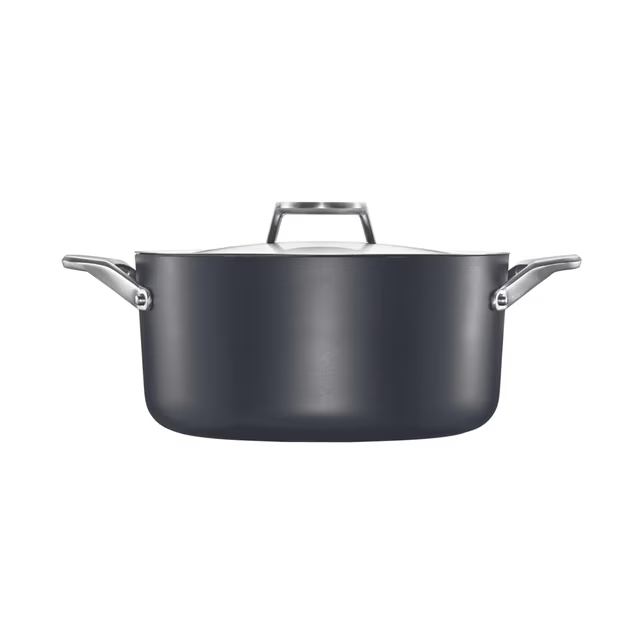 Taiten pot with lid 3,5 l, Black Fiskars