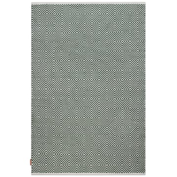 Diamond rug 200x300 cm - Green - Formgatan